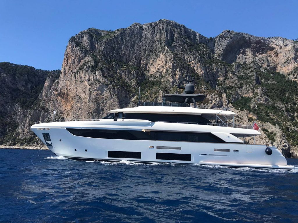 Capri by boat