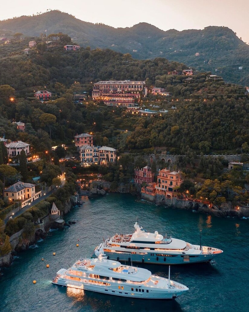 Portofino, Italy, Night