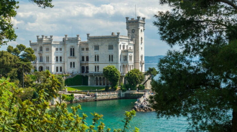 castello di Miramare,Trieste,Italy