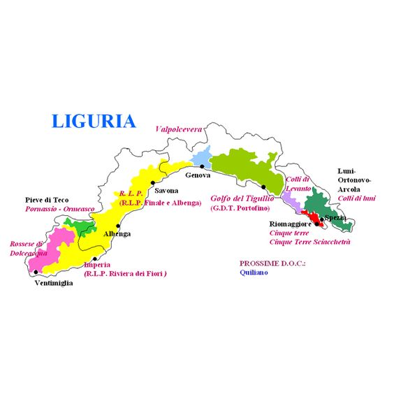 15 Best Wine Regions in Italy 3 Liguria wines
