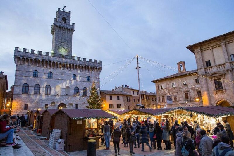 17 Best Places to Spend Christmas in Italy 6 Montepulciano Christmas Markets