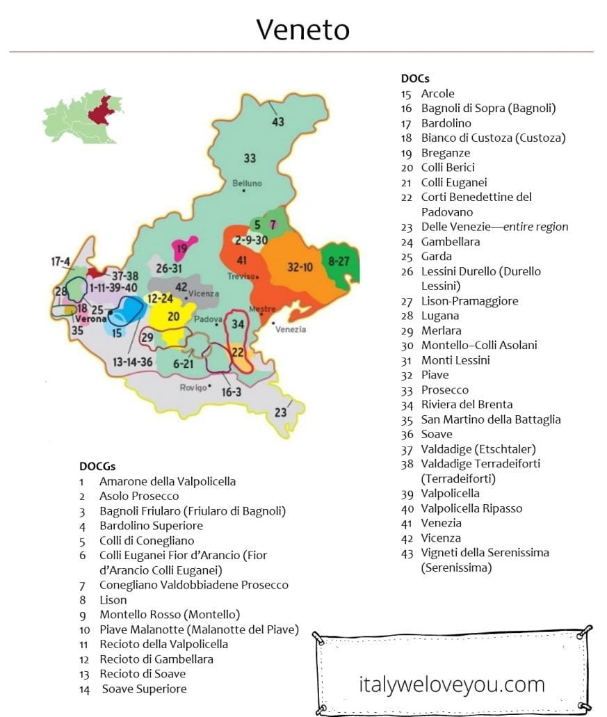 15 Best Wine Regions in Italy 5 veneto wines