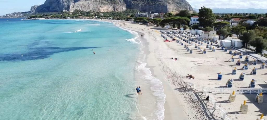 23 Best Beaches in Sicily 5 Mondello Beach, Sicily