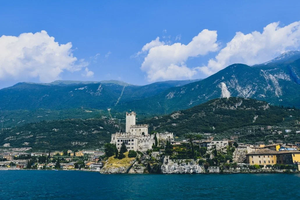 Malcesine Castle in Italy