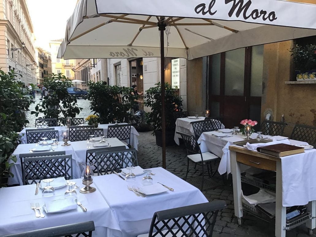 The 10 Best Restaurants in Rome 4 Al Moro Restaurant, Rome