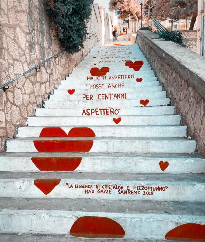 Stairway of Love, Vieste