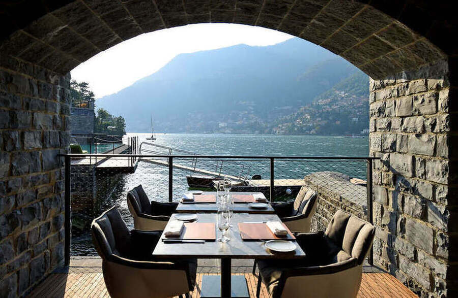 Berton Al Lago Restaurant, Lake Como