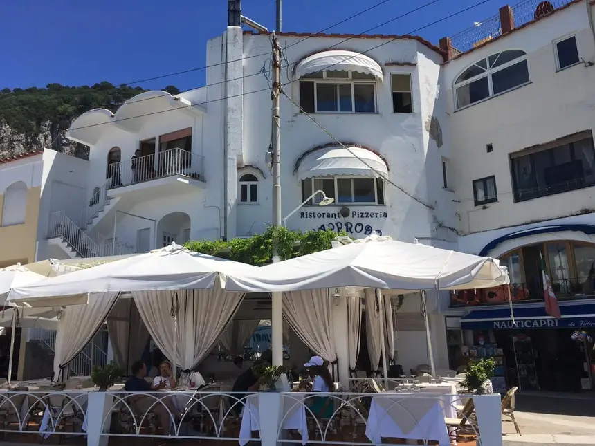 L'approdo restaurant, Capri