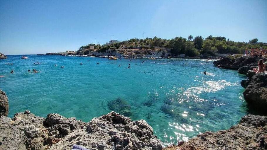 13 Most Beautiful Beaches in Puglia, Italy 4 Porto Badisco, Otranto (LE)