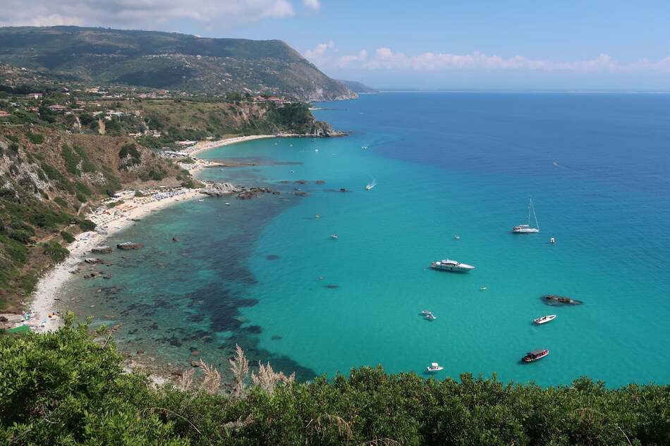 13 Most Beautiful Beaches in Calabria 2 Capo Vaticano - Grotticelle