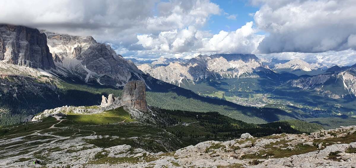 Cinque Torri - Falzarego Pass