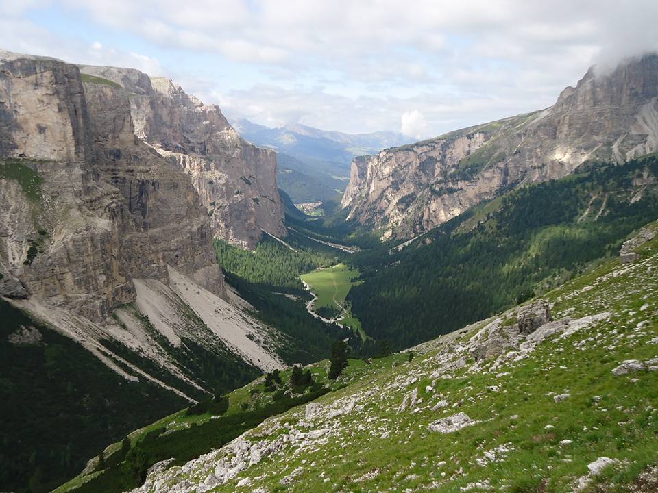 La Vallelungaselva Gardena ,dolomiti