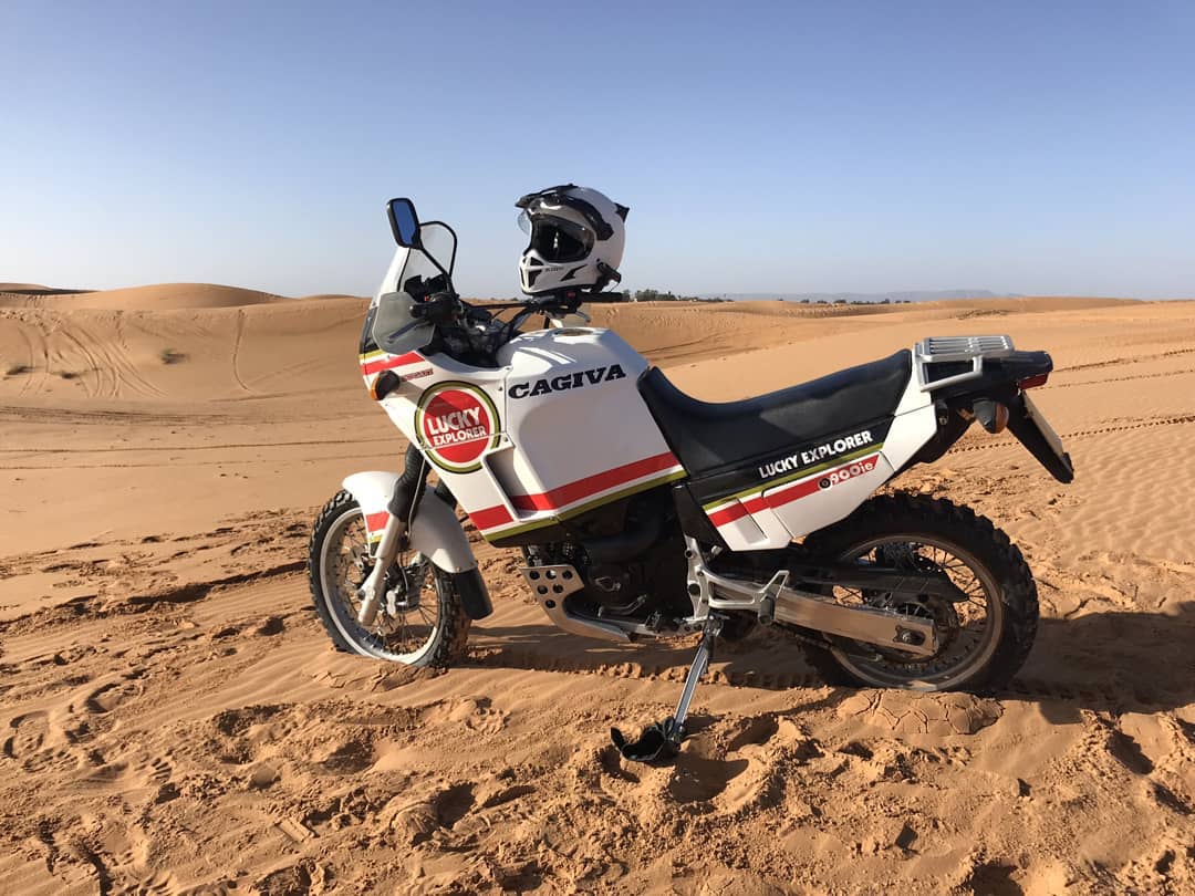 14 Famous Italian Motorcycles Brands 11 Cagiva Elefant