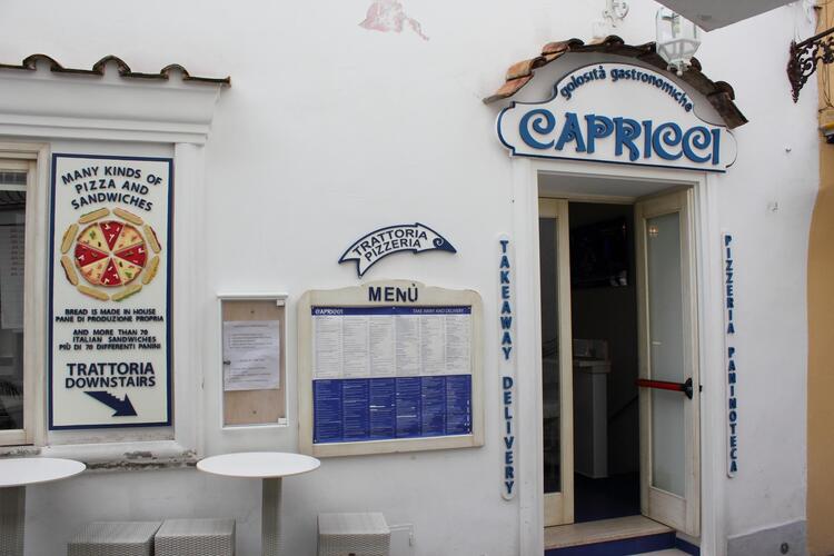 Capricci Restaurtant, Positano