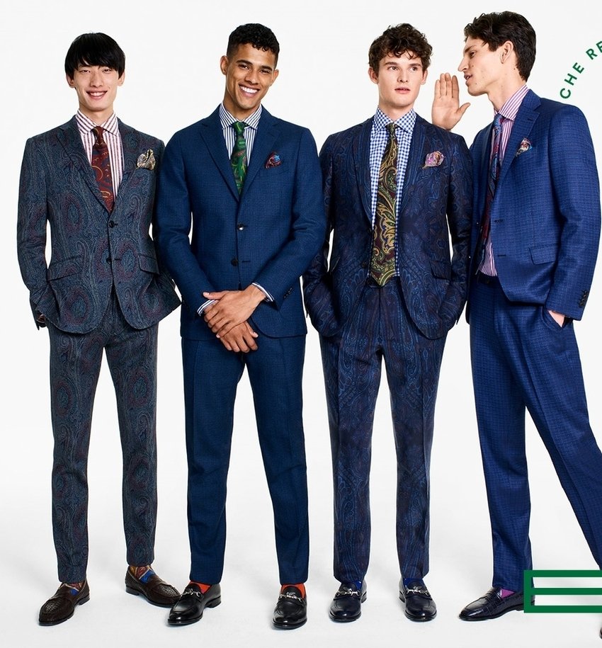 10 Best Italian Suit Brands 8 Etro Suit