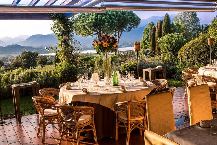 Capriccio Restaurant, Lake Garda