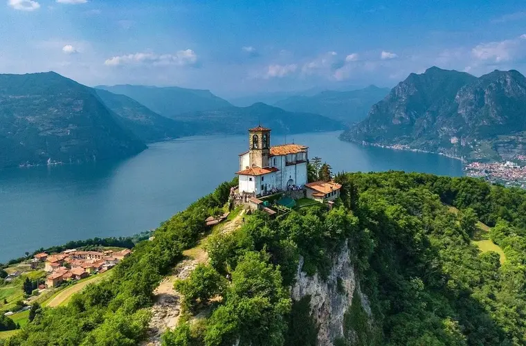 Shrine of Madonna della Ceriola in Monte Isola