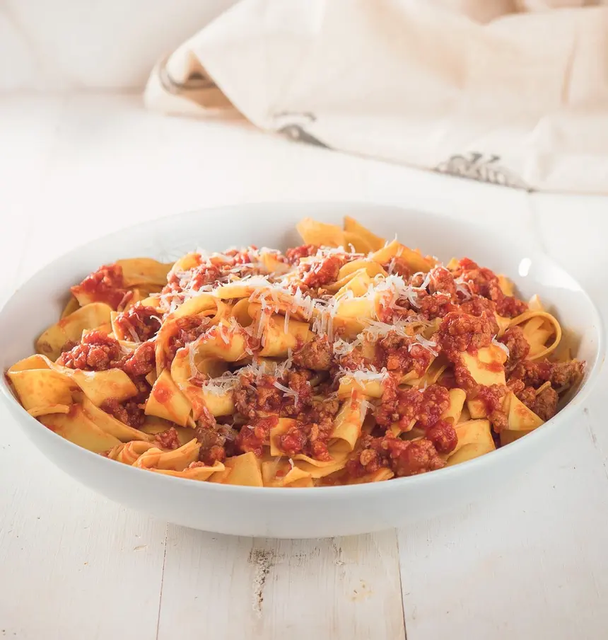 Pasta al ragù campana