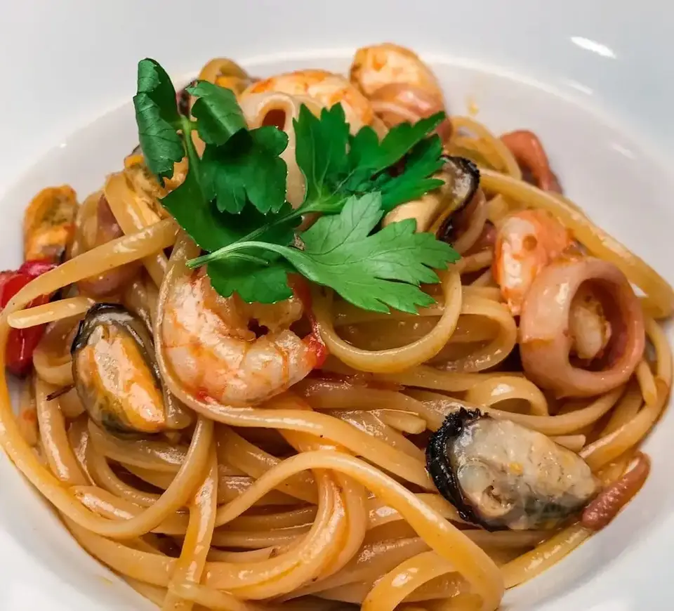  linguine ai frutti di mare