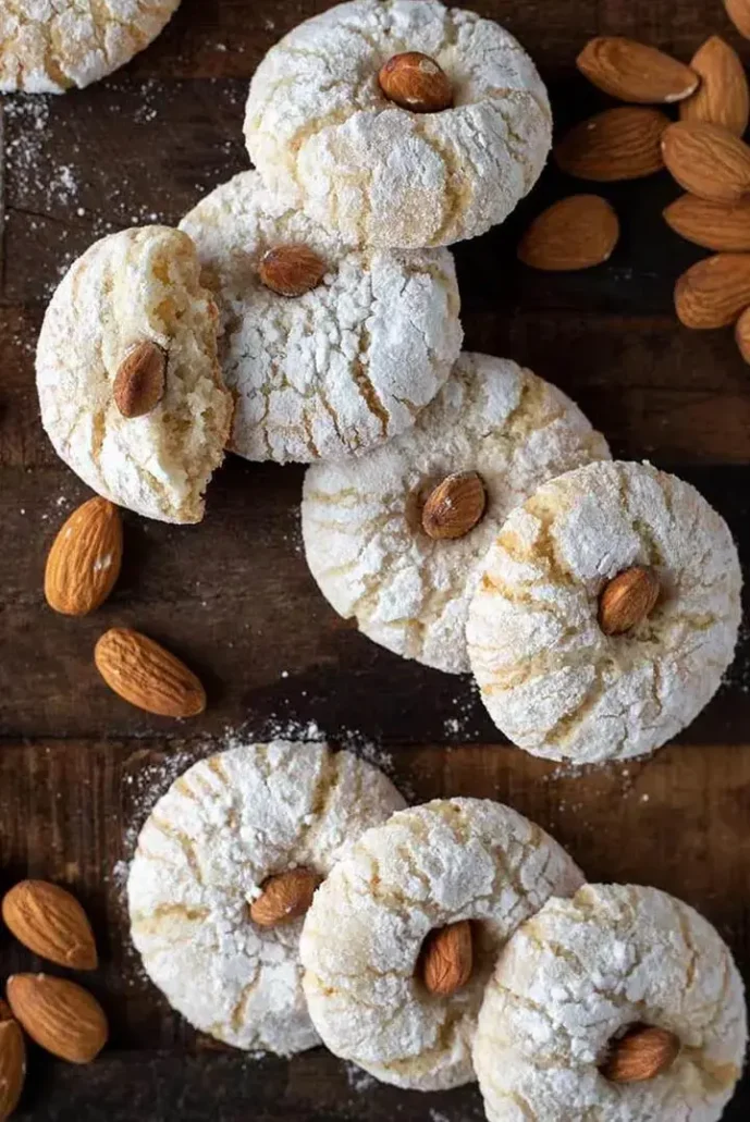 Almond paste cookies